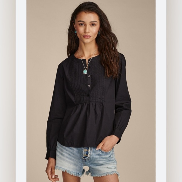 Lucky Brand Tops - NWT Lucky 🍀 Brand | Popover Basic Top